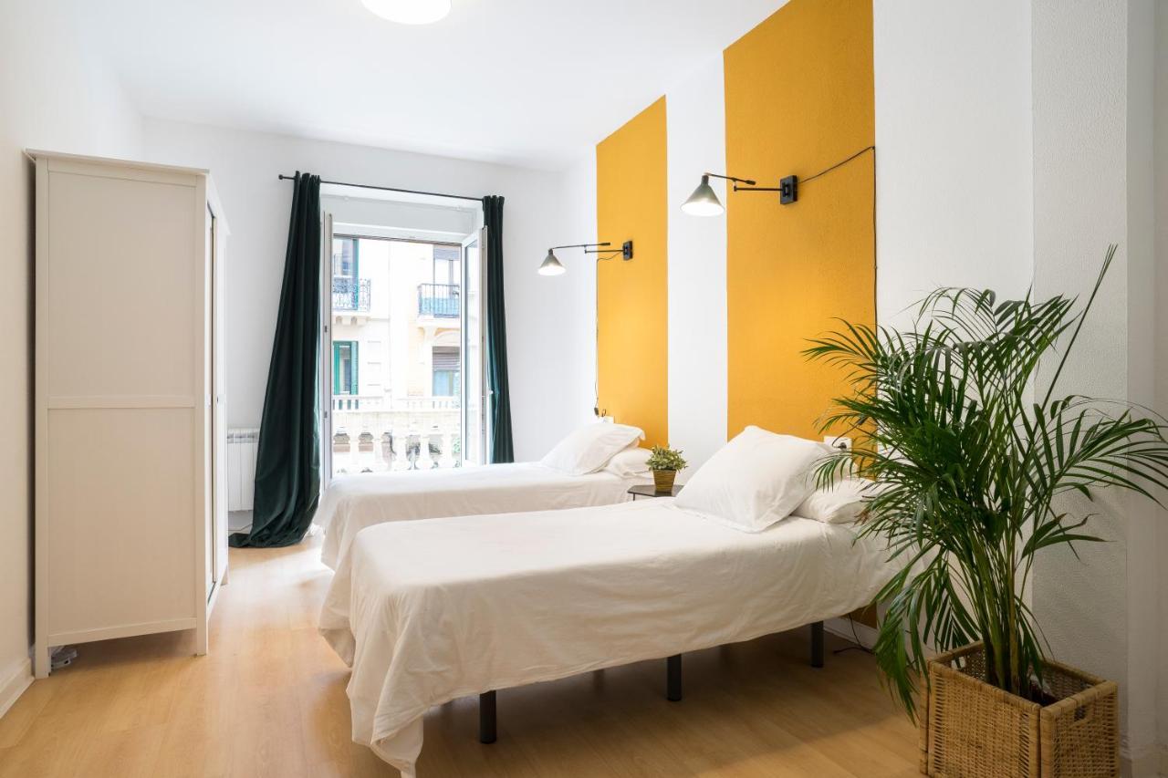 Usandizaga Apartment, Second Line Beach, Free Parking Сан-Себастьян Экстерьер фото