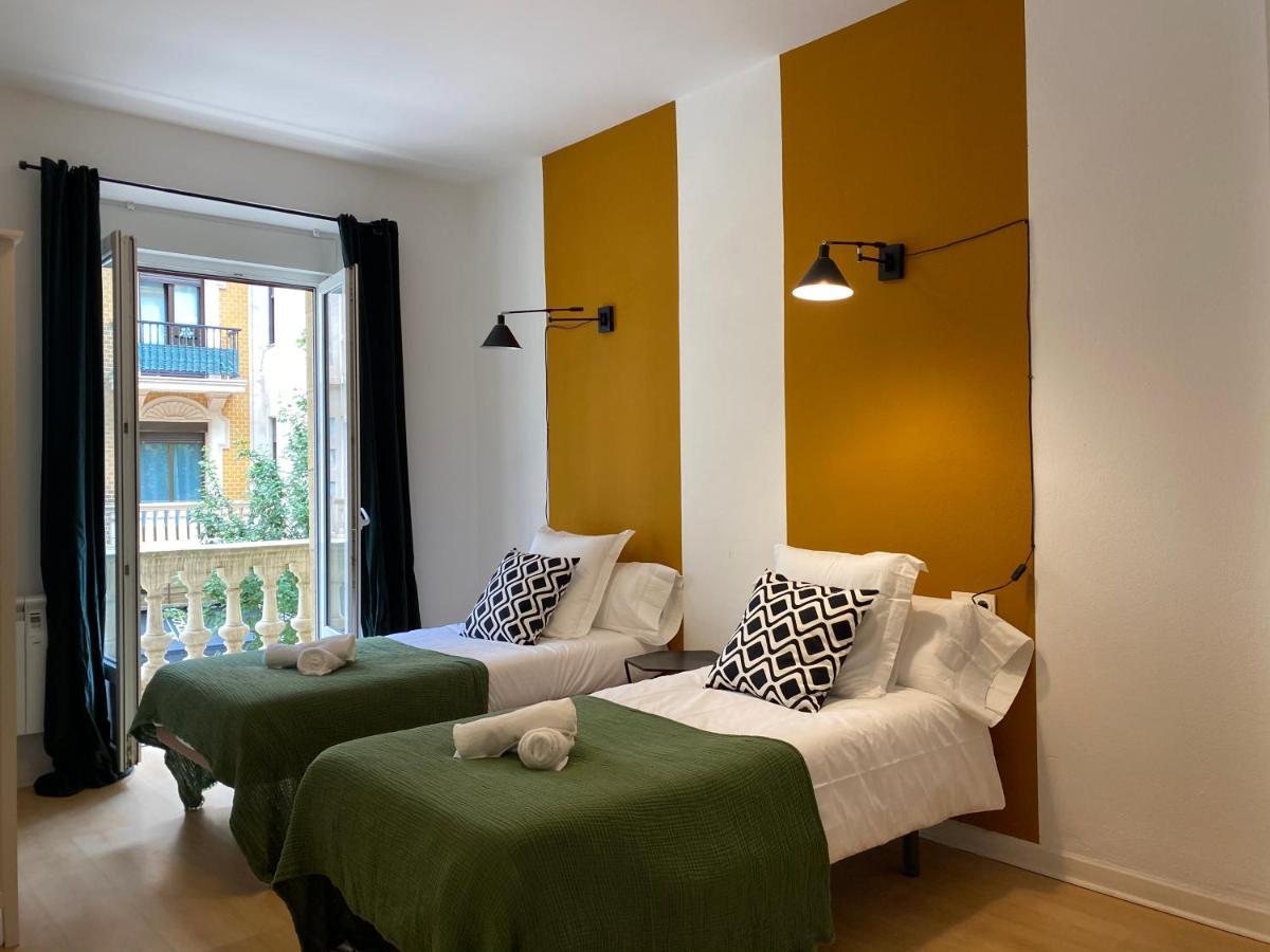 Usandizaga Apartment, Second Line Beach, Free Parking Сан-Себастьян Экстерьер фото